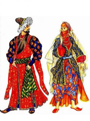 Турецкий костюм